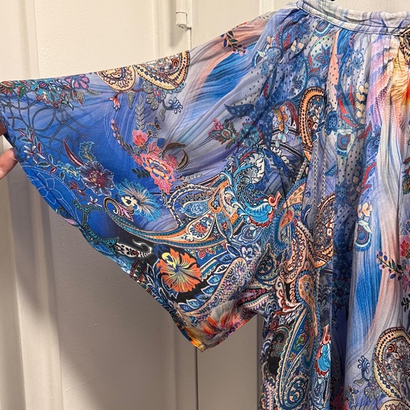 Virtuelle - Colorful Paisley bohemian Style Top or Mini Dress (18) - Picture 9 of 10